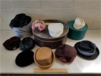 Vintage Hats & Hat Boxes