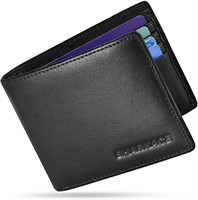 Genuine Leather Wallets for Men | SHARKACE RFID