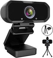 Webcam 1080p HD Computer Camera - Microphone
