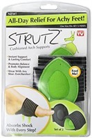 3 Pairs Ontel Strutz Cushioned Arch Supports,