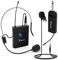 Kmise UHF Wireless Lavalier & Body Microphone