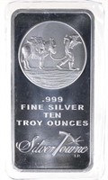 10 ozt Fine Silver Bar - Silver Towne Prospector