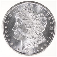 1885-cc Morgan Silver Dollar (KEY DATE)