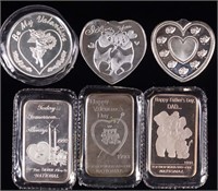 6 ozt Fine Silver - Holiday Themes