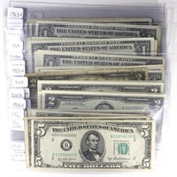 U.S. Currency - Some Consec. Serial #s ($116 Face)