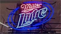 Miller Lite Neon Sign (does NOT light up all the