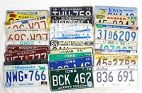 28 Midwest United States License Plates