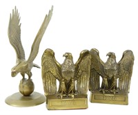 Eagle Statue + Two Bookends