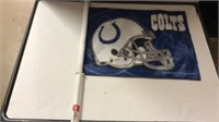 Colts car flag.