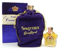 1963 Seagrams Crown Royal Bottles (2)