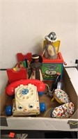 Lot of Vintage Kids Toys - Bugs Bunny, Fisher