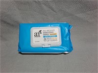 Box W/ Art Naturals All Around Sanitizer Wipes 12