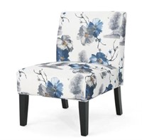 Kendal Contemporary Fabric Slipper Accent Chair