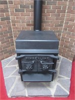 Timberline 2 Door Wood Stove 24"W x 26"D