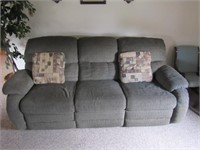 Upholstered Reclining LazyBoy Sofa