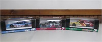 3 Revell Diecast Stock Car Replicas