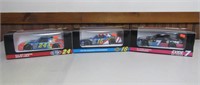 3 Revell Diecast Stock Car Replicas