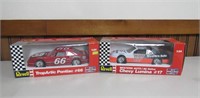 2 Revell Diecast Stock Car Replicas