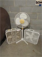 Selection of 3 Fans