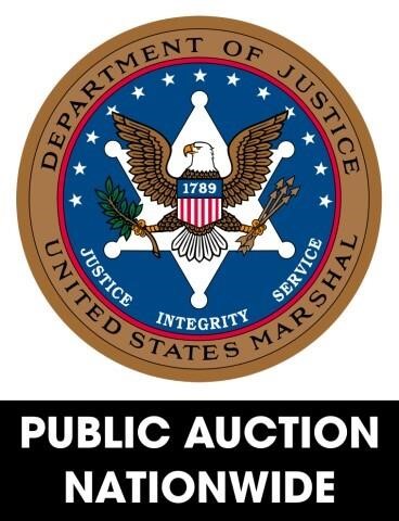 U.S. Marshals (nationwide) online auction ending 5/10/2021