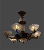 EZAN ART DECO CHANDELIER