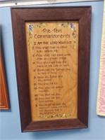 The Ten Commandments Painting