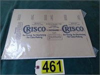 Uncut Crisco Tin Can Wrapper