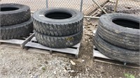 2- Goodyear 11R22.5 Semi Tires