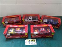 5 NASCAR Racing Champions Stock Car Replicas