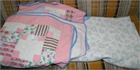 2 VINTAGE STYLE QUILTS
