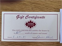 $50 Flesor's Gift Certificate