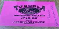 2 x Oil Changes at Tuscola Ford