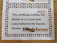 Tuscola Review Subscription