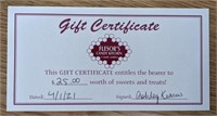 $25 Flesor's Candy Kitchen Gift Certificate