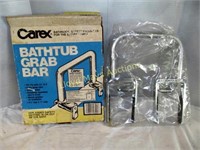 Carex Bathtub Safety Grab Bar - Unused In Box