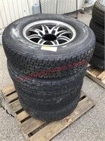 (4) Omni Trail Tire Rims ST234/80R16