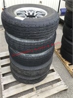 (5) Westlake Tire Rims ST235/80R16