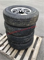 (4) Westlake Tires & Rims ST235/80R16