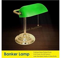 Large bankers lamp