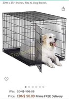 Folding dog crate - B48