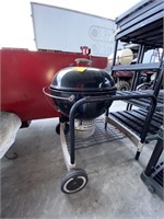 Webber Grill On Rolling Stand