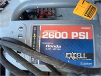 Premium 2600PSI Power Washer w/Honda 5HP Engine
