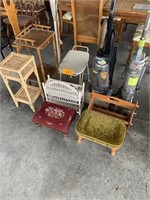 Lamps, Small Furniture, Magazine Rackers, (2)