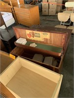 (4) pieces Furniture, Waterfall Cedar Lined Chest