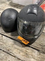 (2) Motorcyle Helmets