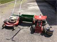 Lawn and gardening equipment