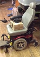 Jazzy 614 HD power wheelchair with extra battery