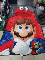 Mario Throw Blanket -New