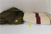 2 Military Wool Blankets