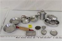 Vintage Tin Child's Kitchen Set